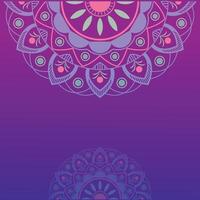 luxe mandala conception Contexte vecteur arabesque style pour invitation