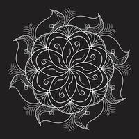 facile cercle mandala unique fleur floral vecteur eps mandala motifs pour gratuit Télécharger