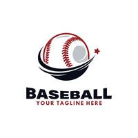 base-ball logo conception. base-ball emblème et conception badge vecteur