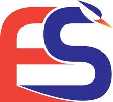 es sport logo vecteur