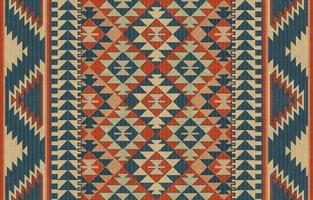 originaire de américain Indien ornement modèle géométrique ethnique textile texture tribal aztèque modèle navajo mexicain en tissu sans couture décoration mode vecteur