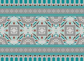 américain ethnique originaire de motif.traditionnel Navajo, aztèque, apache, sud-ouest et mexicain style en tissu pattern.abstract motifs conception des motifs pour tissu, vêtements, couverture, tapis, tissé, emballage, décoration vecteur