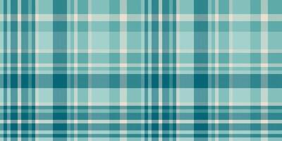 élégant Contexte tartan tissu, demi-teinte modèle plaid vérifier. chiens sans couture textile texture dans lumière et sarcelle couleurs. vecteur