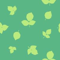 biologique vert feuilles sans couture modèle vecteur