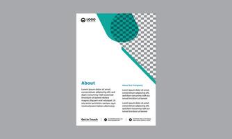 conception de brochure, couverture mise en page moderne, rapport annuel, affiche, dépliant en a4 vecteur