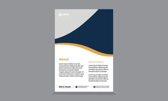 conception de brochure, couverture mise en page moderne, rapport annuel, affiche, dépliant en a4 vecteur