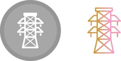 électricité la tour icône vecteur