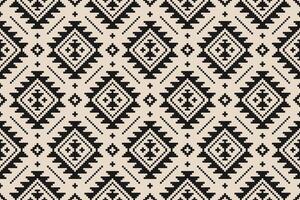 abstrait ethnique aztèque style. ethnique géométrique sans couture modèle dans tribal. Américain, mexicain style. conception pour arrière-plan, illustration, tissu, vêtements, tapis, textile, batique, broderie. vecteur