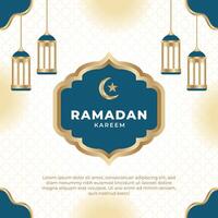 Ramadan kareem islamique bannière Contexte vecteur