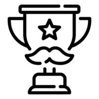 trophée papa icône pour la toile, application, infographie, etc vecteur