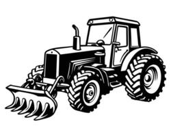 dessin de le agricole tracteur illustration vecteur