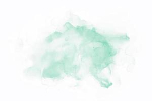 menthe aquarelle pinceau peinture abstrait vecteur