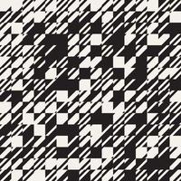 motif noir et blanc en diagonale de texture abstraite vecteur