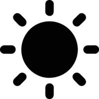 Soleil icône conception, graphique Ressource vecteur