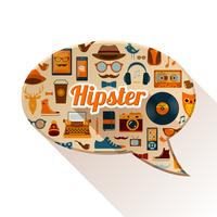 Concept social de hipster