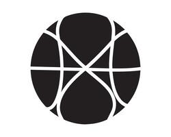 panier Balle icône graphique logo conception vecteur