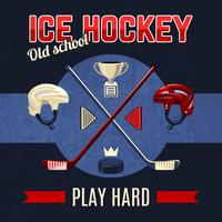 Affiche de hockey sur glace