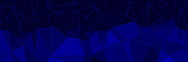 abstrait bleu polygonal Contexte vecteur