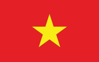vietnam drapeau illustration. vietnam nationale drapeau. vecteur