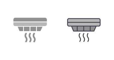 fumée détecteur icône vecteur