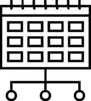 calendrier icône symbole image vecteur