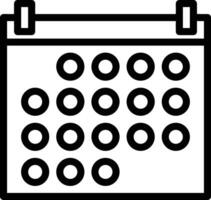 calendrier icône symbole image vecteur