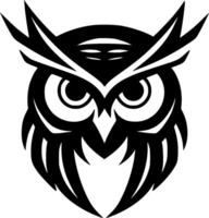 hibou - haute qualité logo - illustration idéal pour T-shirt graphique vecteur