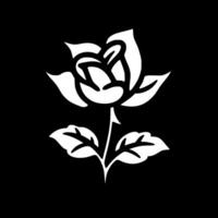 fleur - minimaliste et plat logo - illustration vecteur