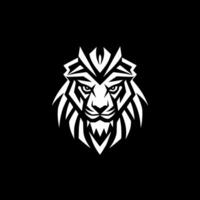 tigre - minimaliste et plat logo - illustration vecteur