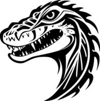 alligator - haute qualité logo - illustration idéal pour T-shirt graphique vecteur