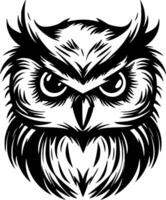 hibou bébé - haute qualité logo - illustration idéal pour T-shirt graphique vecteur