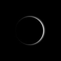 blanc lumière de une solaire éclipse illustration sur noir Contexte vecteur