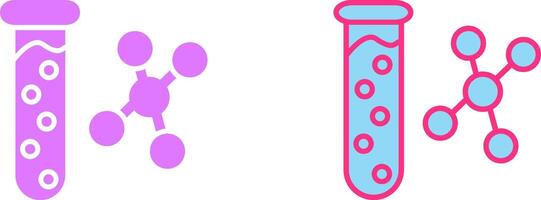 conception d'icône de chimie vecteur