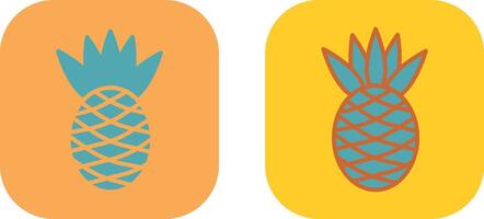 conception d'icône d'ananas vecteur