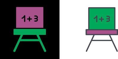 mathématiques icône conception vecteur