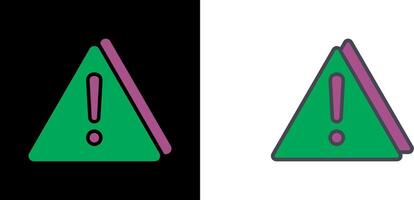 conception d'icône d'avertissement vecteur