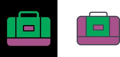 conception d'icône de bagages vecteur