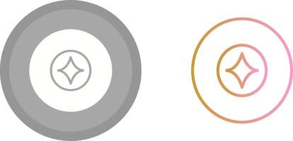 conception d'icône de diamant vecteur