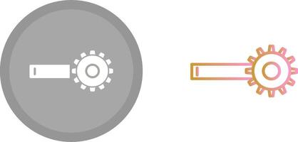 conception d'icône de référencement vecteur