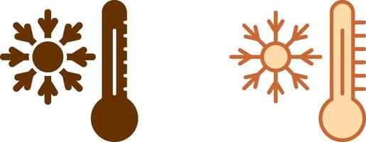 conception d'icône froide vecteur