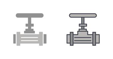 conception d'icône de valve vecteur