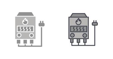 conception d'icône de four électrique vecteur