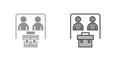 des employés icône conception vecteur