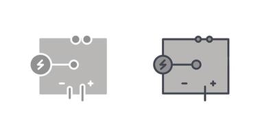 électrique circuit icône conception vecteur