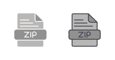 Zip *: français icône conception vecteur