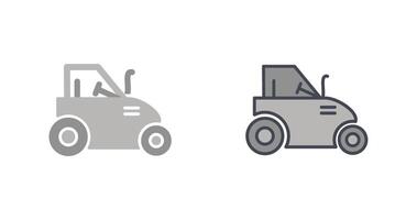 conception d'icône de tracteur vecteur