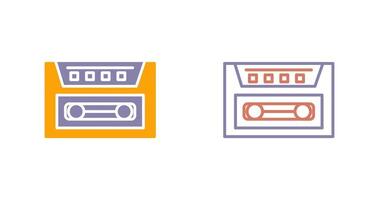 conception d'icône de cassette vecteur