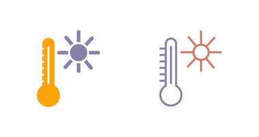 conception d'icône de température vecteur