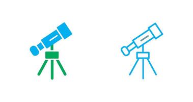 conception d'icône de télescope vecteur