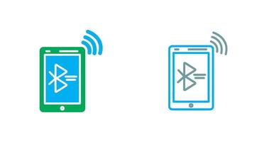 conception d'icônes bluetooth vecteur